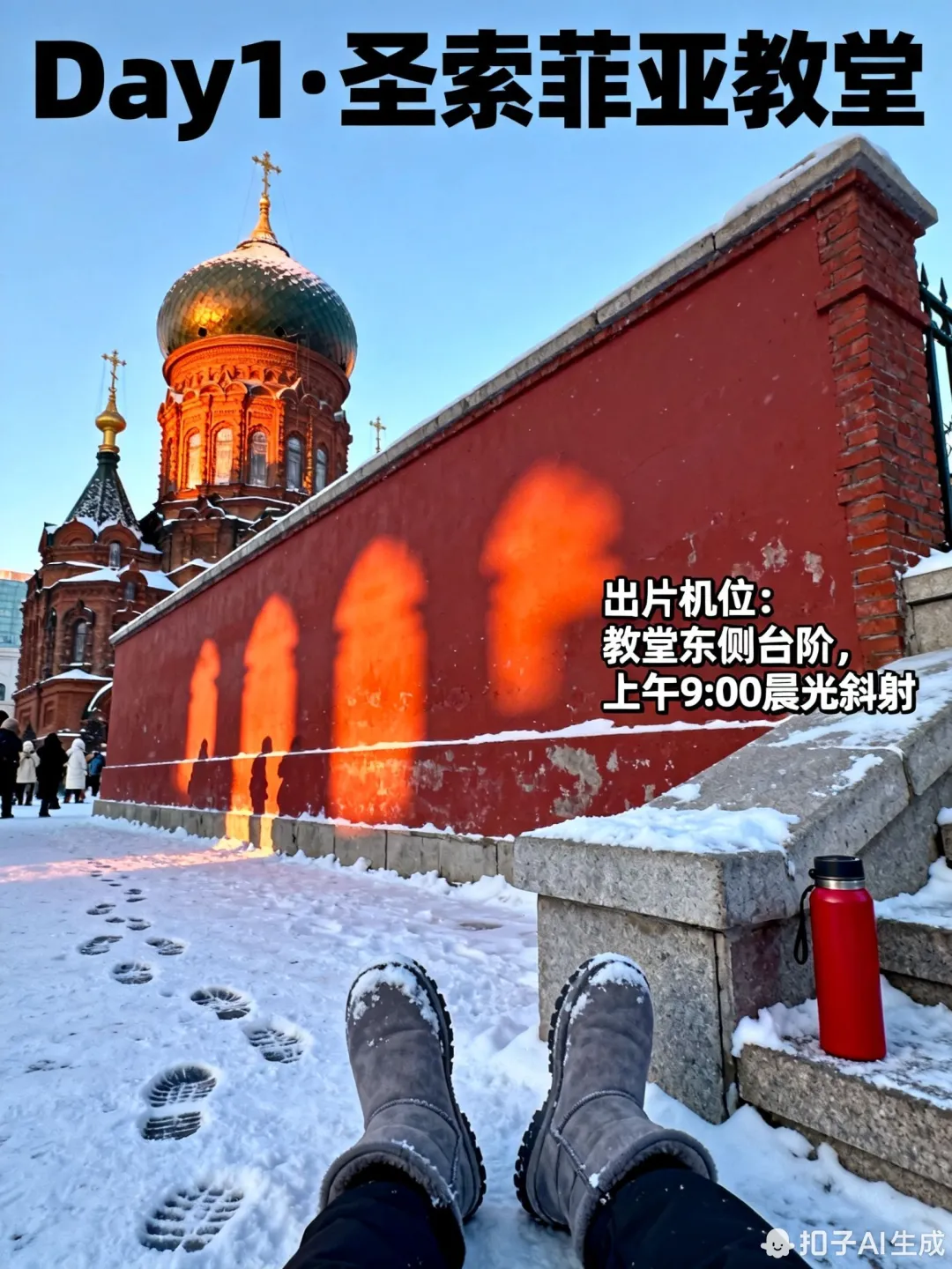 《哈尔滨打卡📸3天暴走8个景点！脚废但值哭～