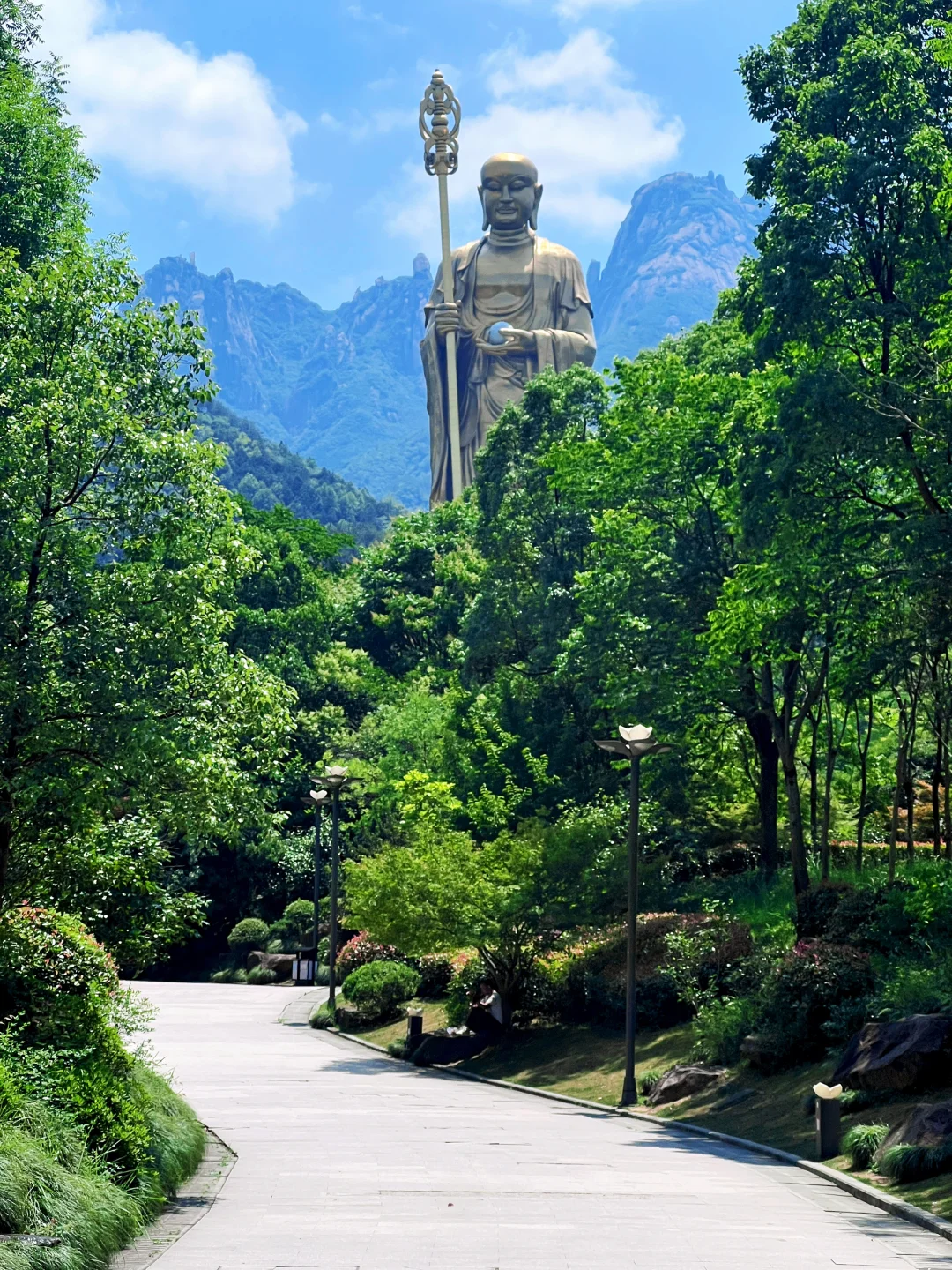 人在九华山上香，上班过两天再说🙏附攻略