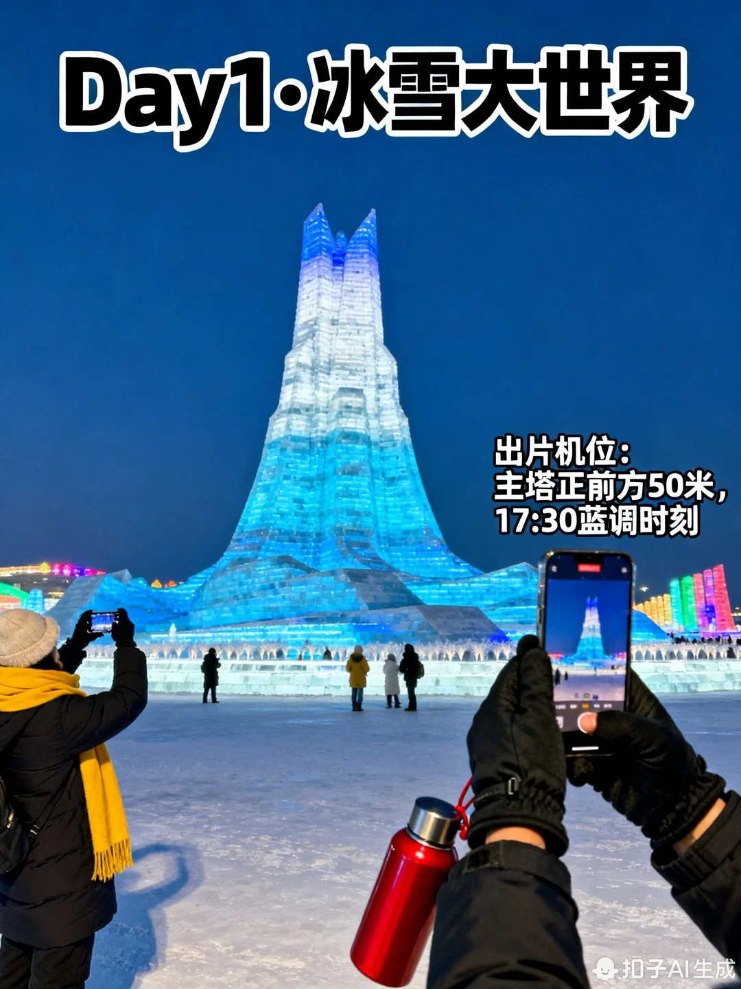 《哈尔滨打卡📸3天暴走8个景点！脚废但值哭～