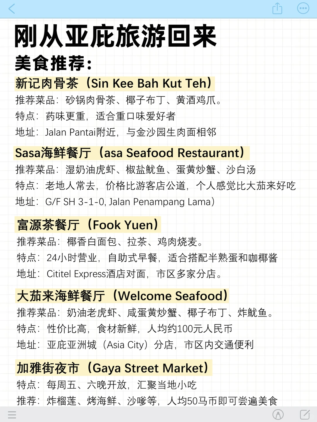 为什么我去亚庇旅游之前没刷到这篇😅