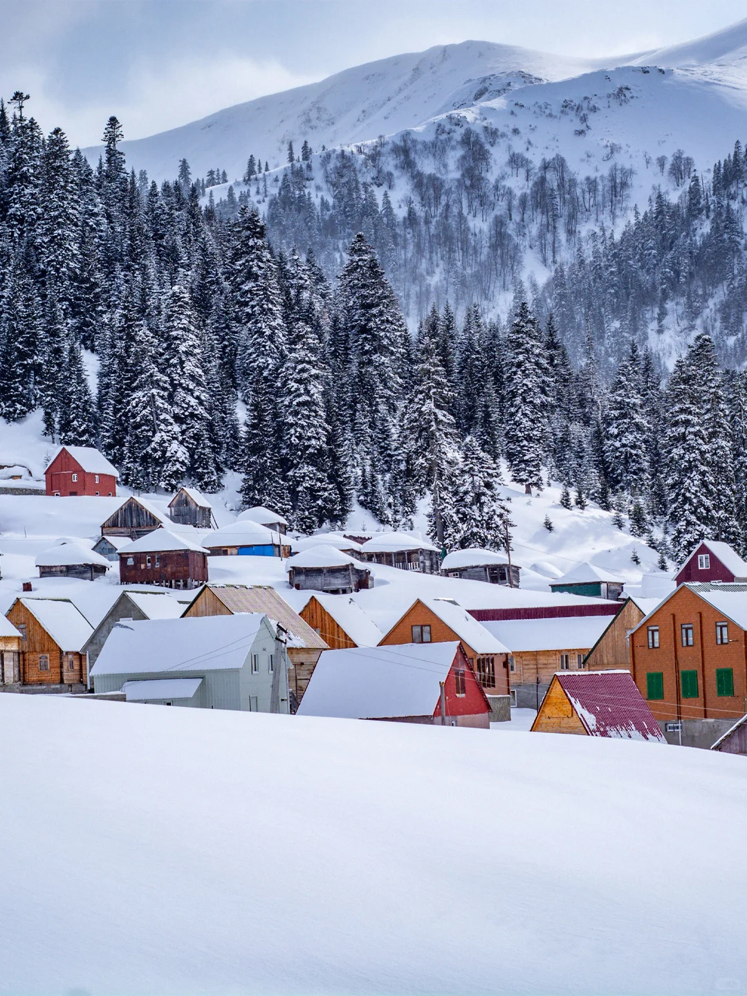格鲁吉亚的冬天，是让人一眼惊艳的程度！