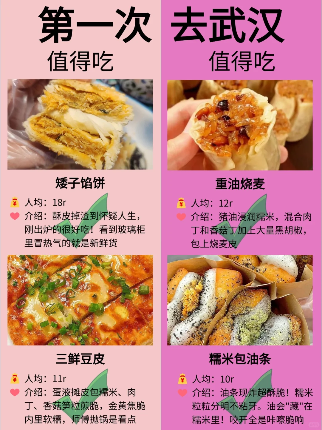 第①次来武汉游玩的宝子，直接抄作业