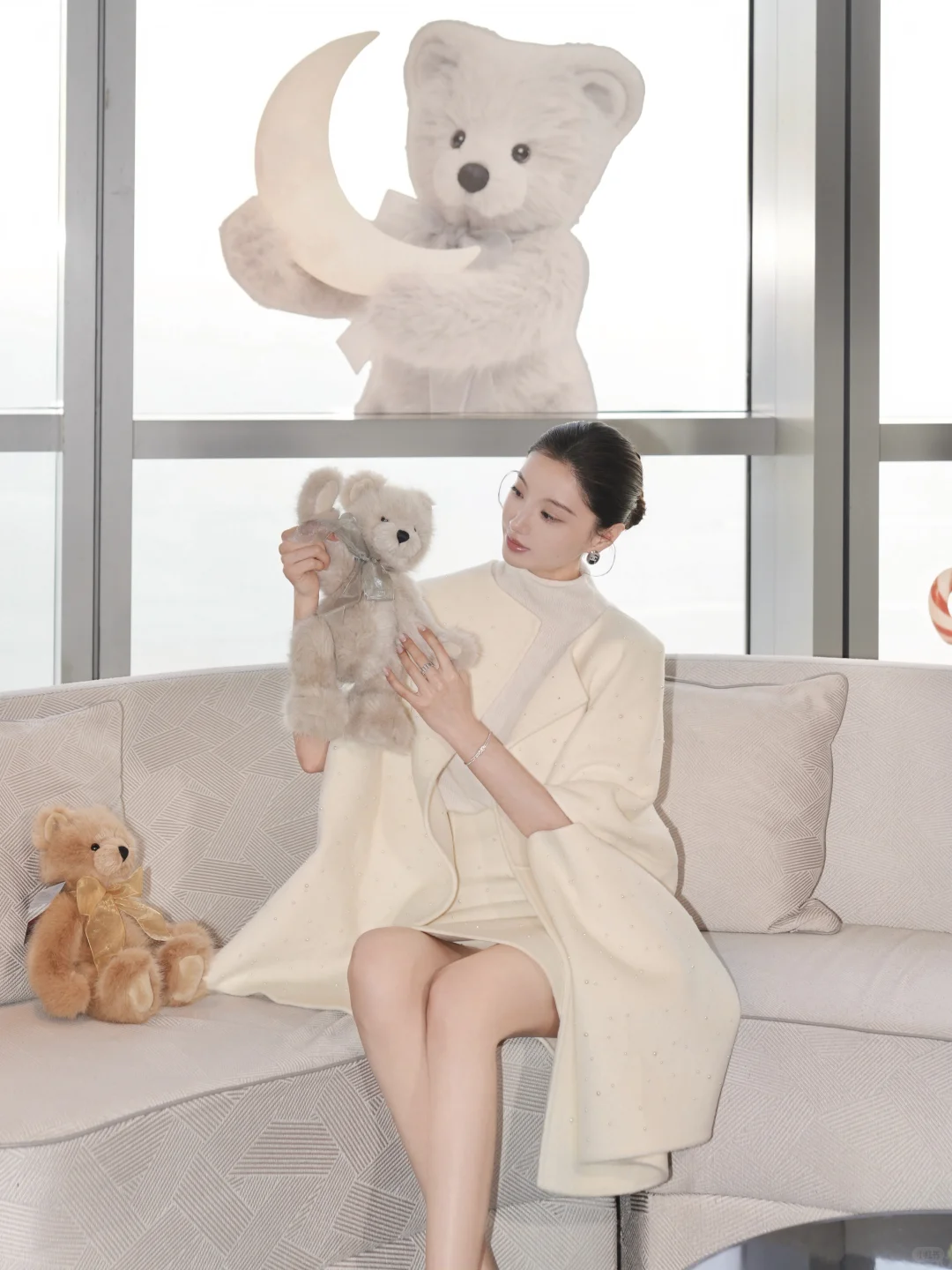 青岛圣诞🎄国内首发！挂满了查理熊的圣诞树