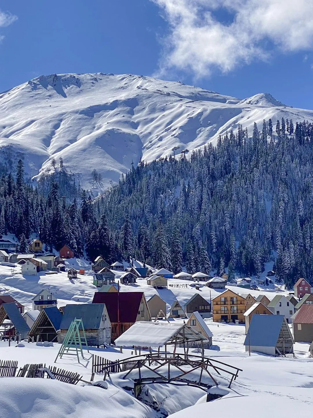 格鲁吉亚的冬天，是让人一眼惊艳的程度！