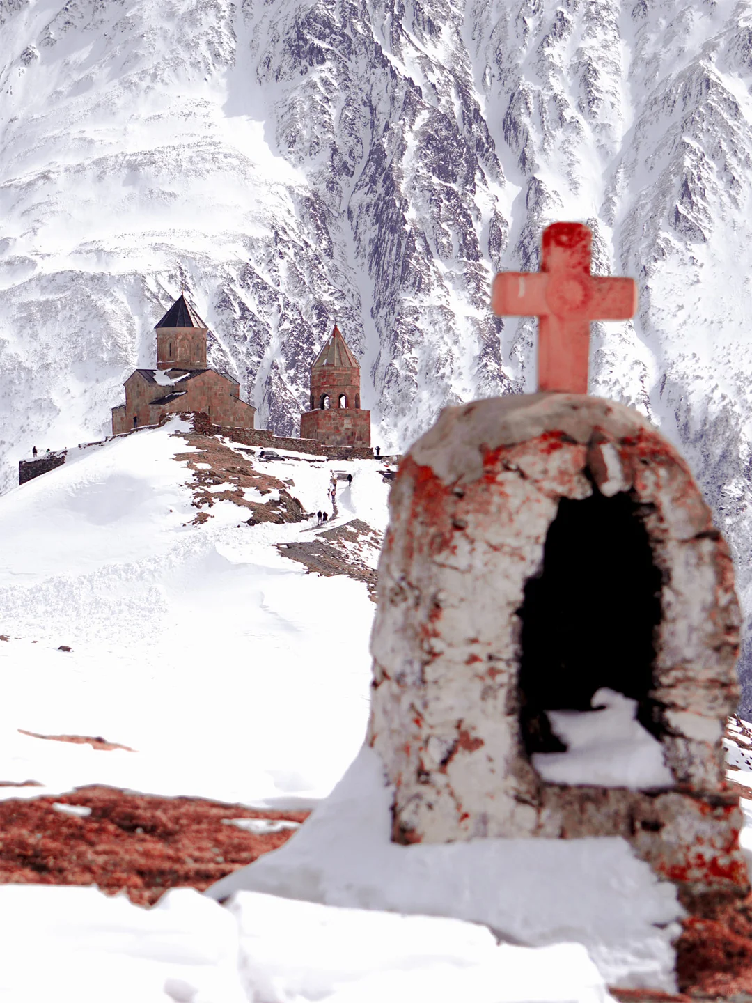 格鲁吉亚的冬天，是让人一眼惊艳的程度！