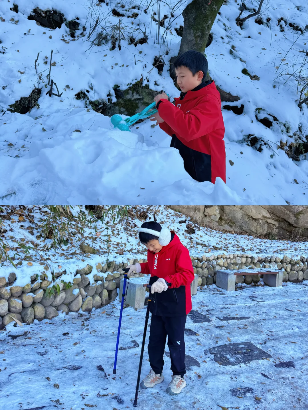 终南山•南五台可以看雪玩雪啦✌️