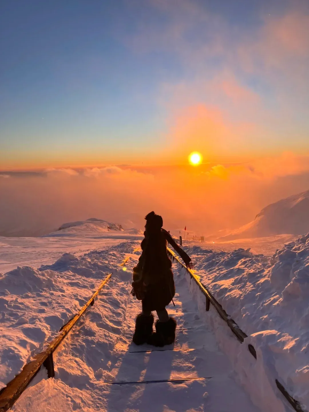 在国内!这长白山怎么长得和芬兰似的❄️