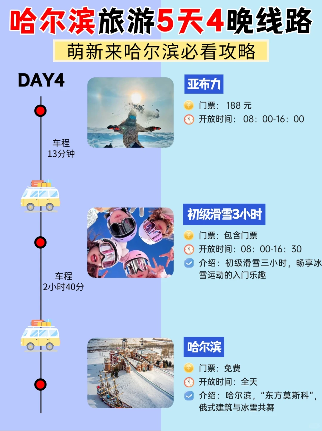 超全攻略来袭💯萌新❗️来哈尔滨必看攻略