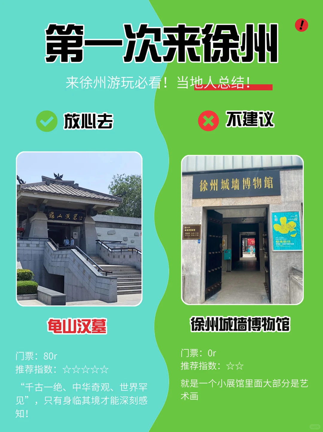 第一次来徐州玩，来徐州旅游必看！