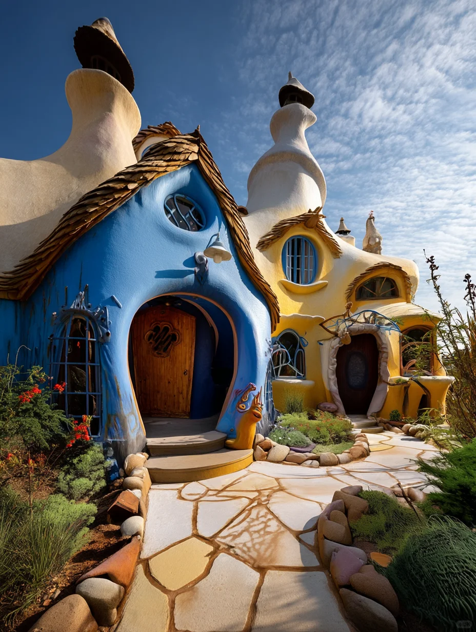 景区里的童话精灵小屋，简直太梦幻了！