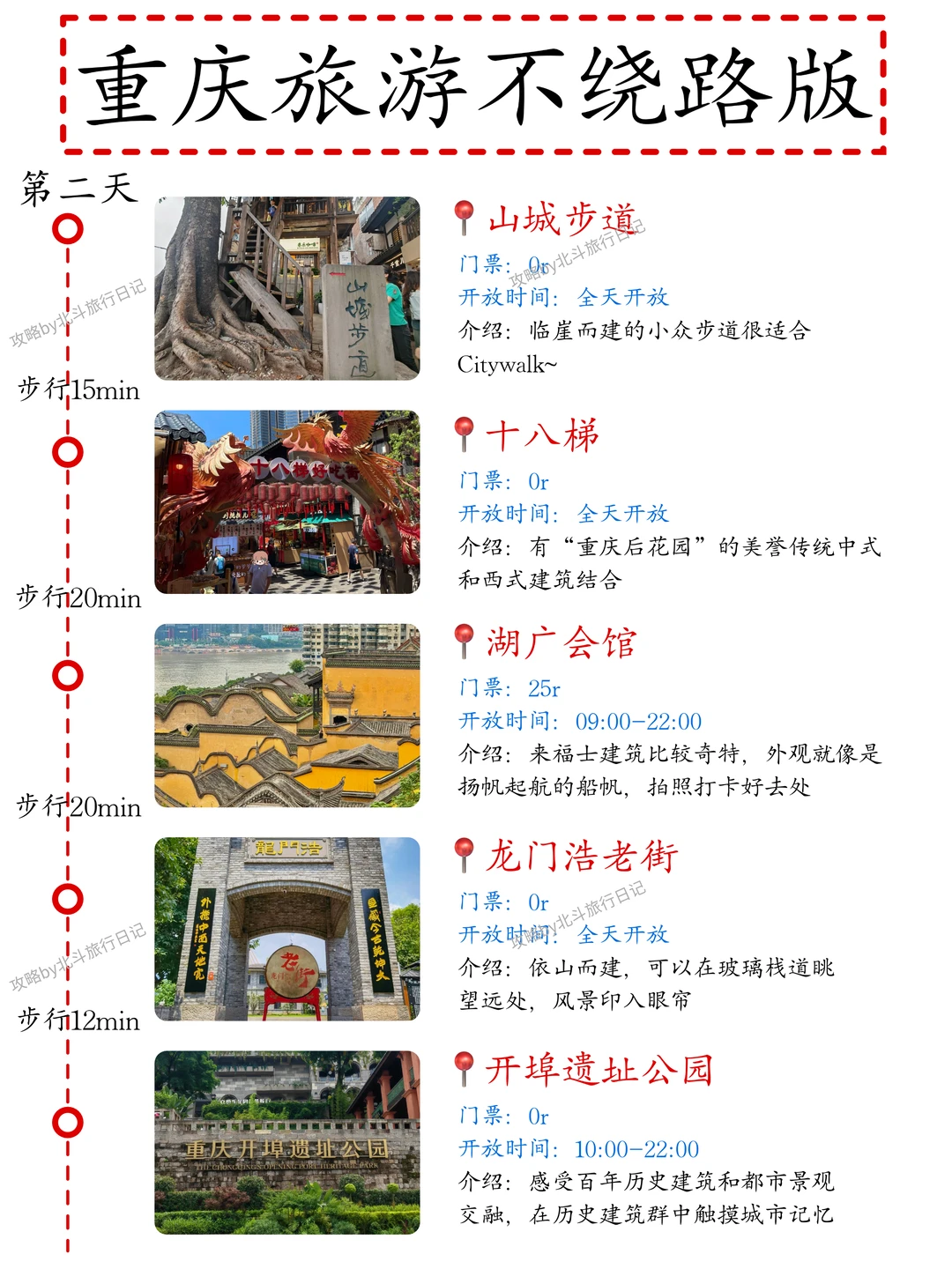 本J人被自己手写的重庆攻略满意地睡不着…