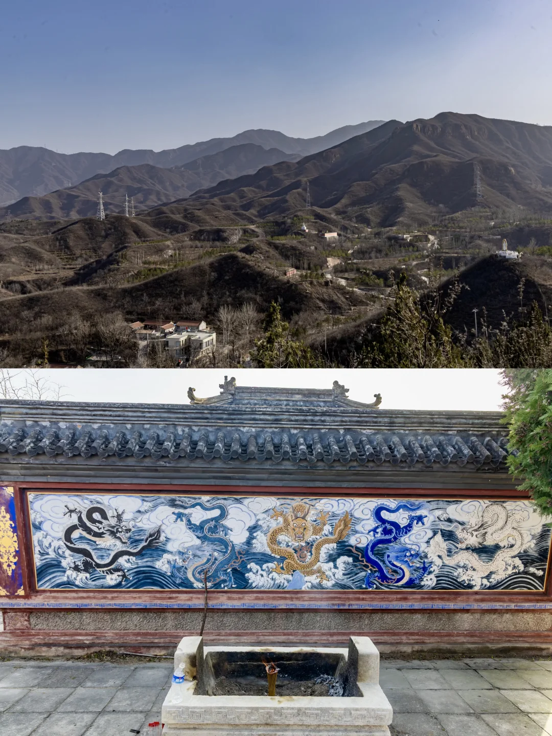 京郊1h🚗小众徒步路线‼️20mins登顶明代古寺