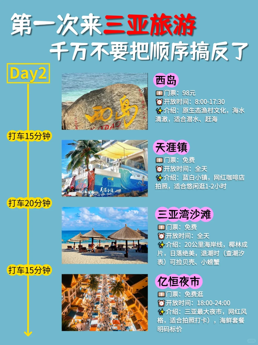 这才是旺季来三亚的正确打开方式‼️别玩错了