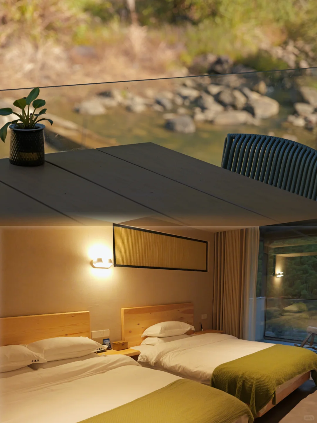 在初秋的安吉泡到人生竹海私汤民宿