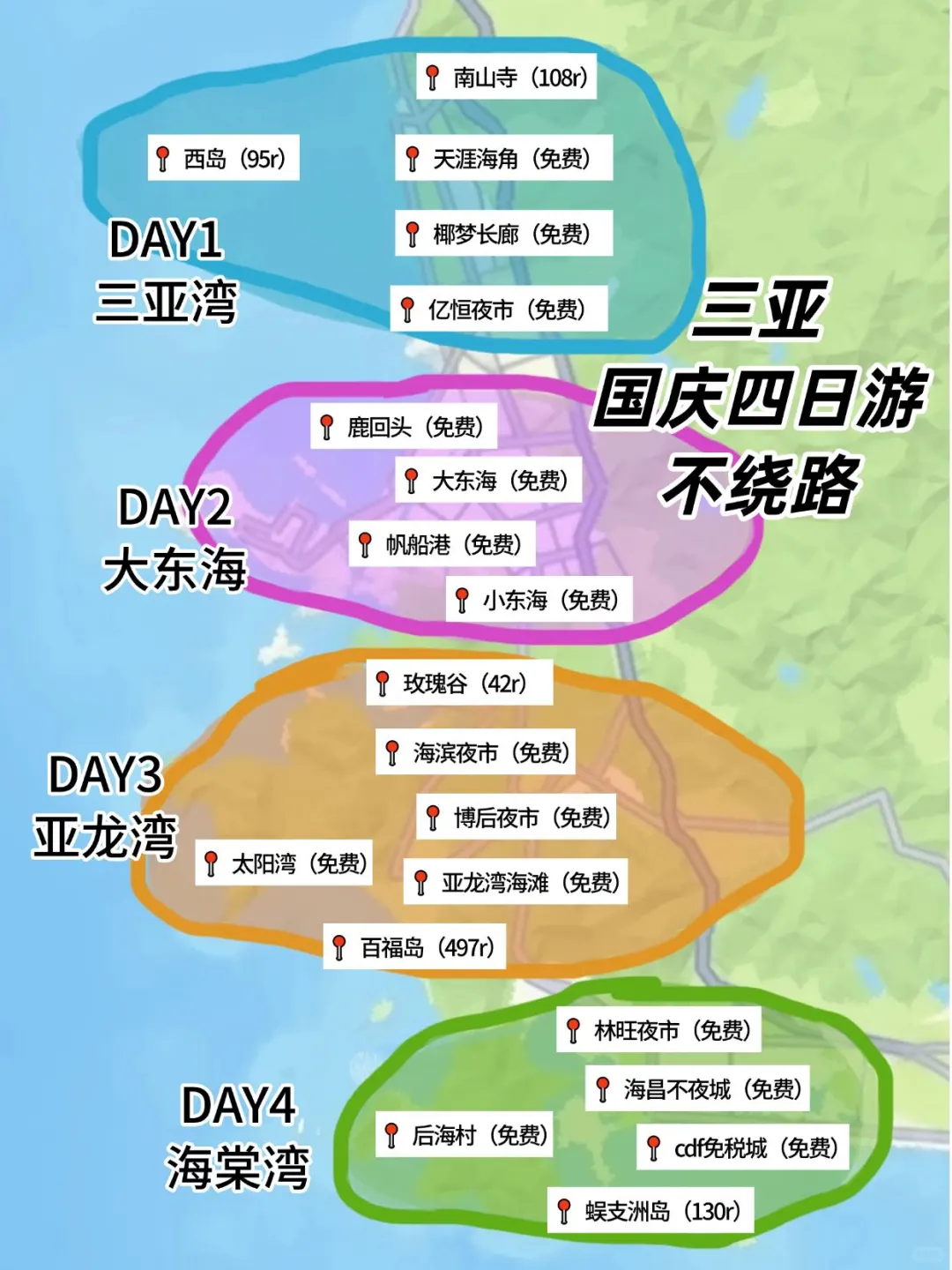 谁懂‼️J人男友用时3小时速通三亚攻略🥳