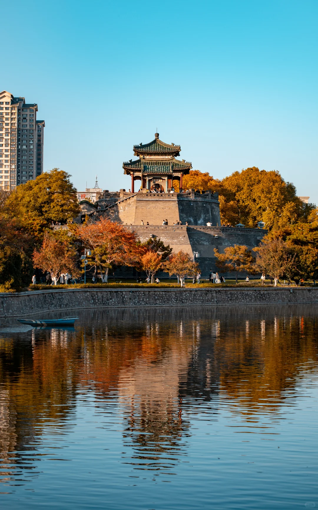 邯郸丛台公园秋景掠影