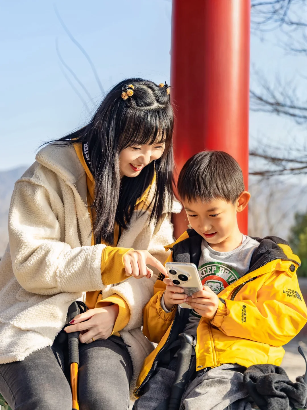 京郊1h🚗小众徒步路线‼️20mins登顶明代古寺