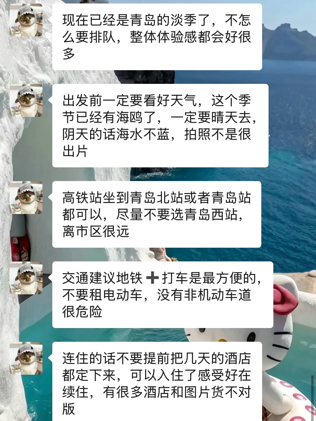 青岛会惩罚每一个不做攻略的人！！！😭😭