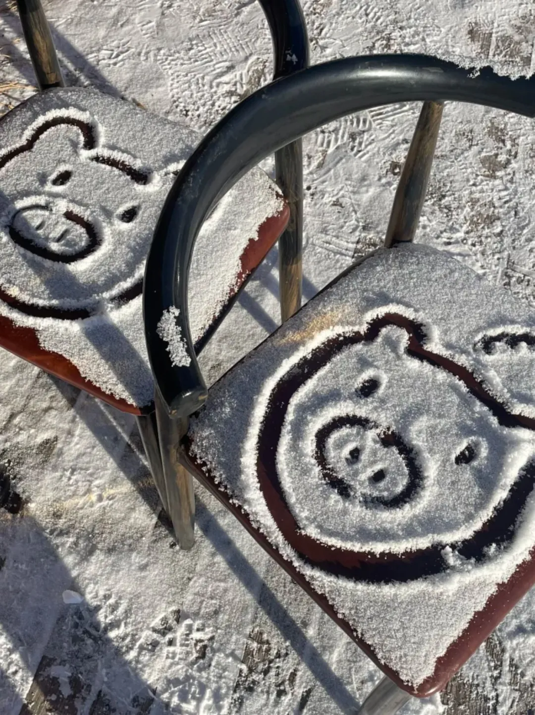 阿勒泰去年12月实拍,😅尽早改行程吧