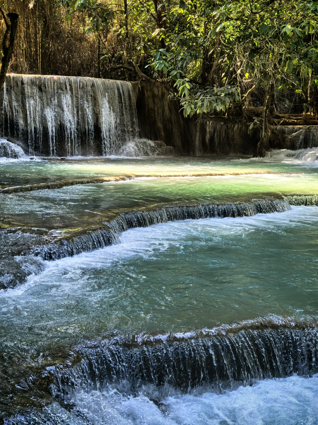老挝，光西瀑布