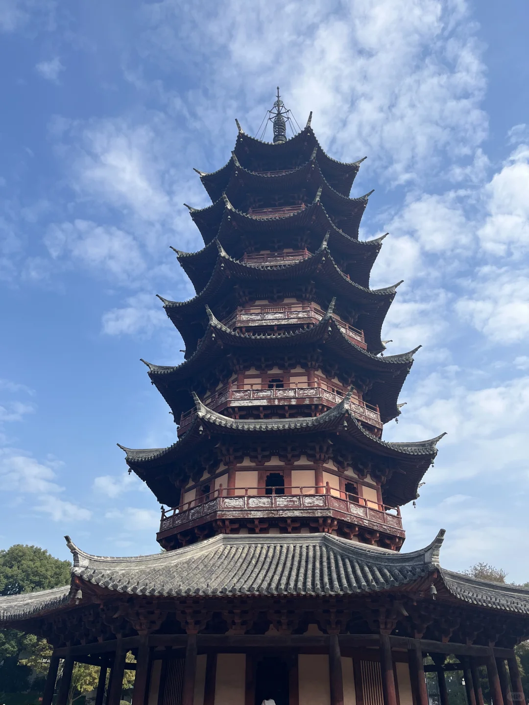 盘门的银杏黄了