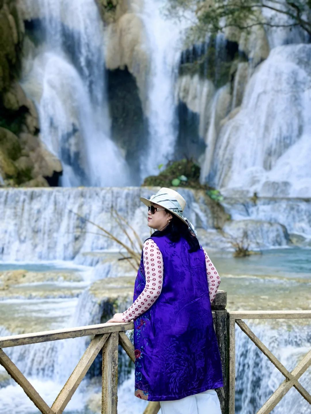 老挝，光西瀑布