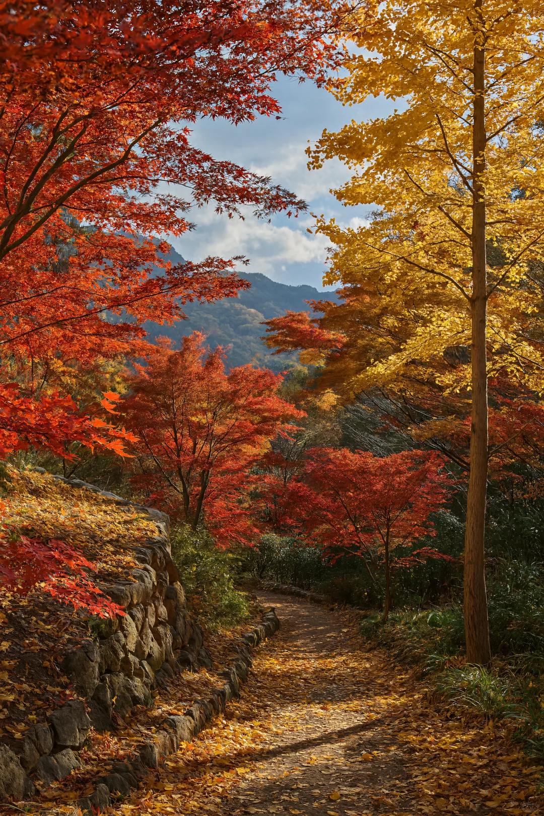 四明山绝了！秋天被它拿捏了