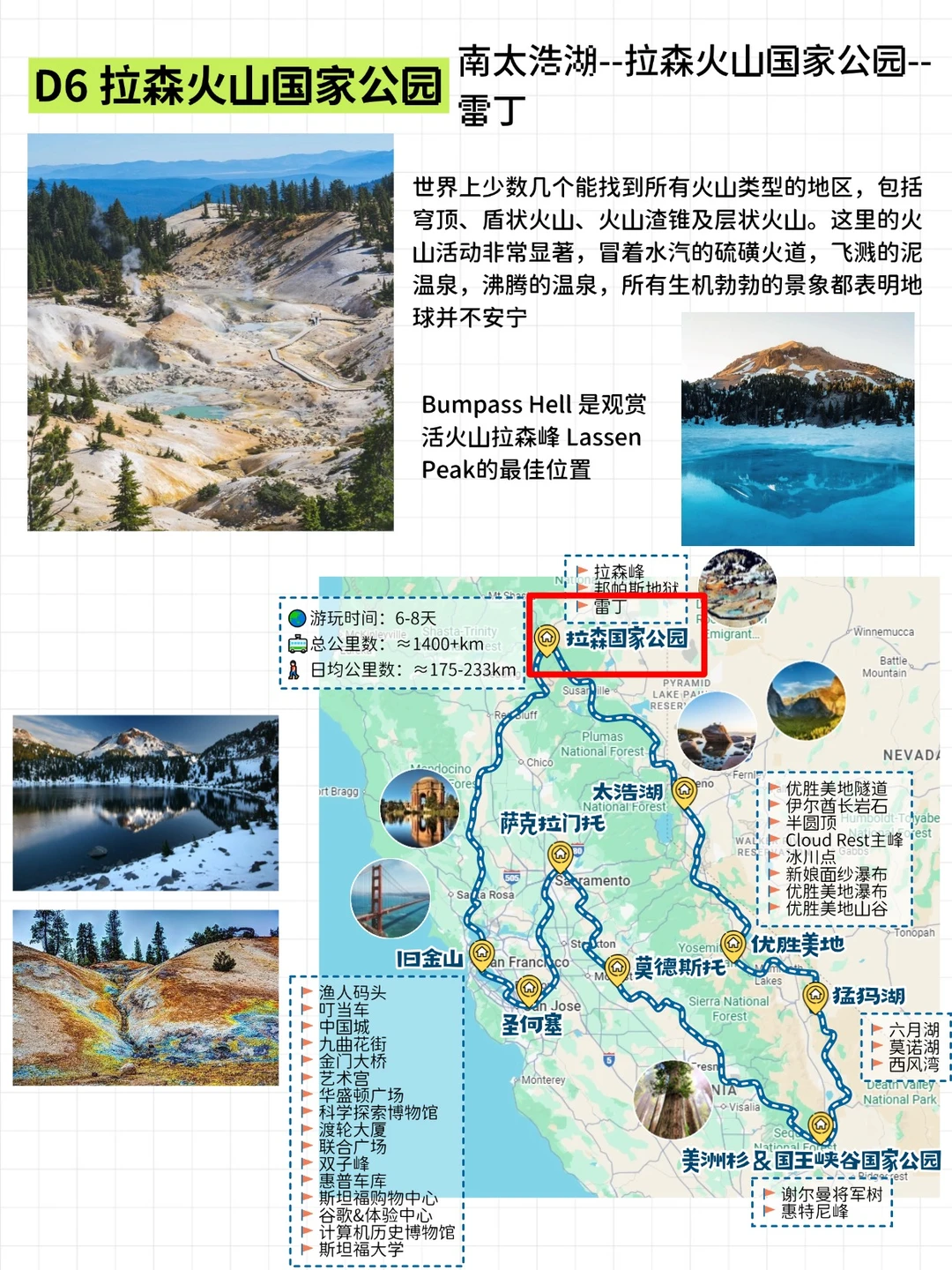 旧金山旅游🌈把城海火山都玩遍！照抄不谢