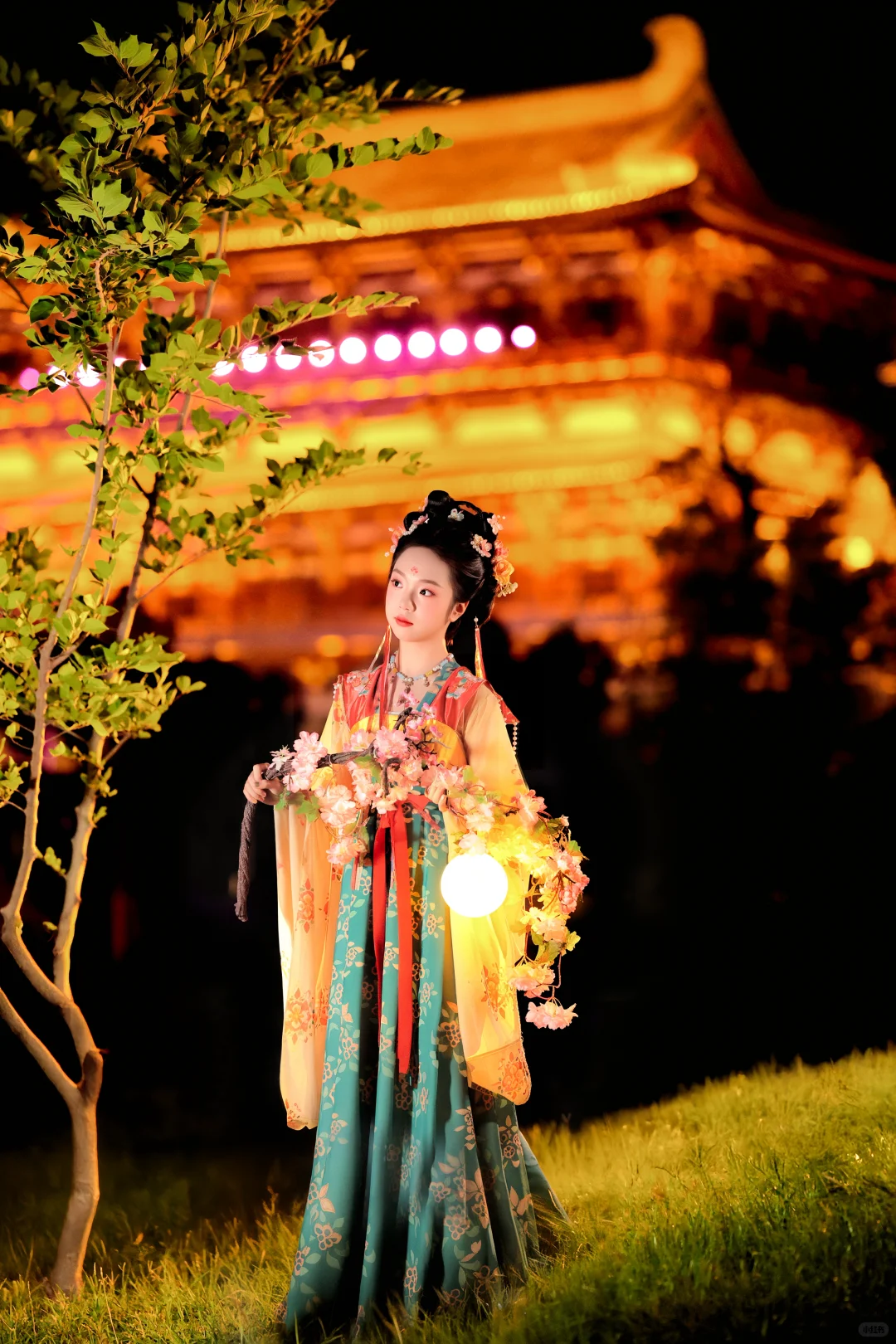 九洲池夜景、洛阳约拍丨九洲池约拍