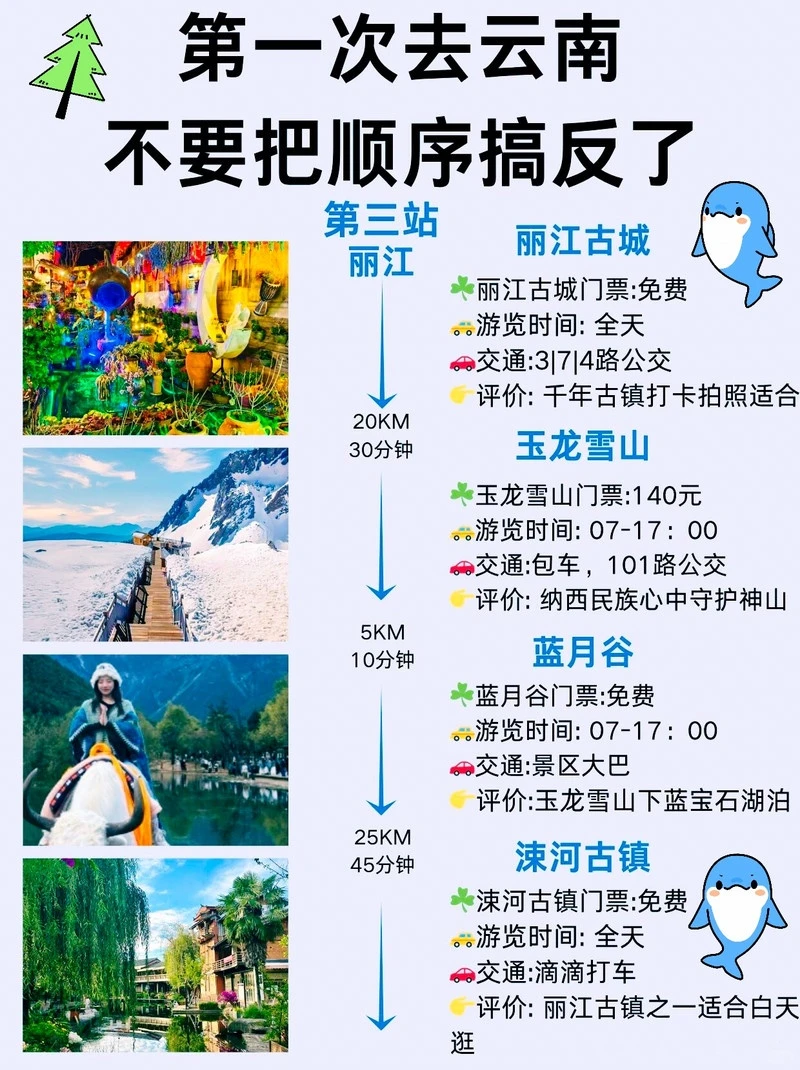 第一次去云南超全旅游攻略🌱