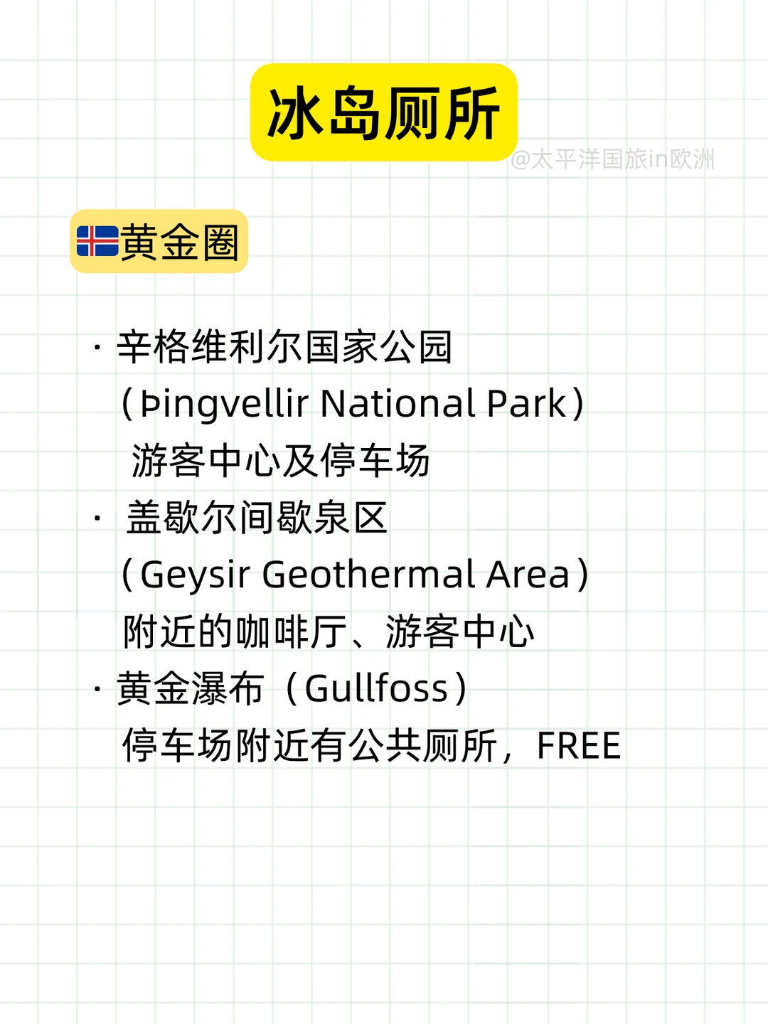 🇮🇸冰岛厕所攻略🚽请叫我厕所侠！😎😎