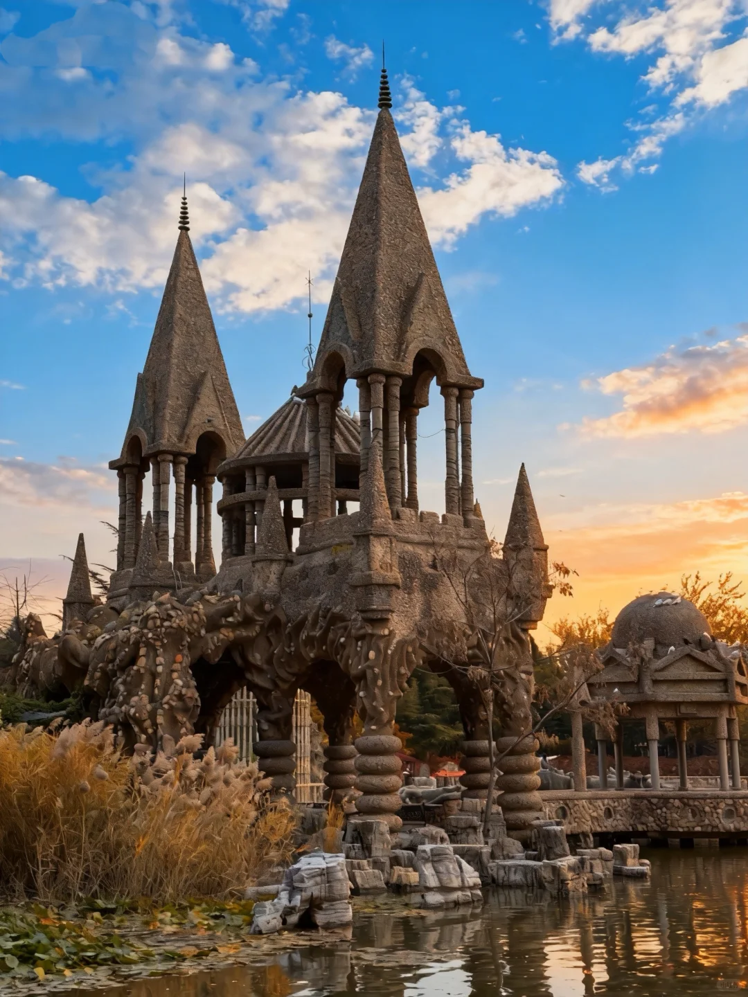 藏不住了！这座‘’魔幻‘’城堡 随手拍大片📷