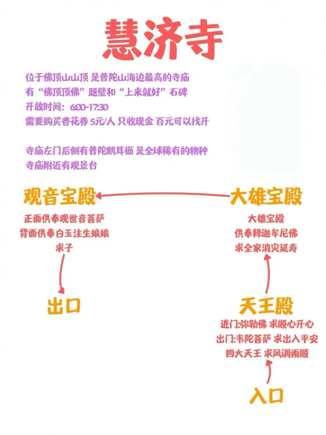 普陀山淡季旅游攻略来啦！不花冤枉钱！