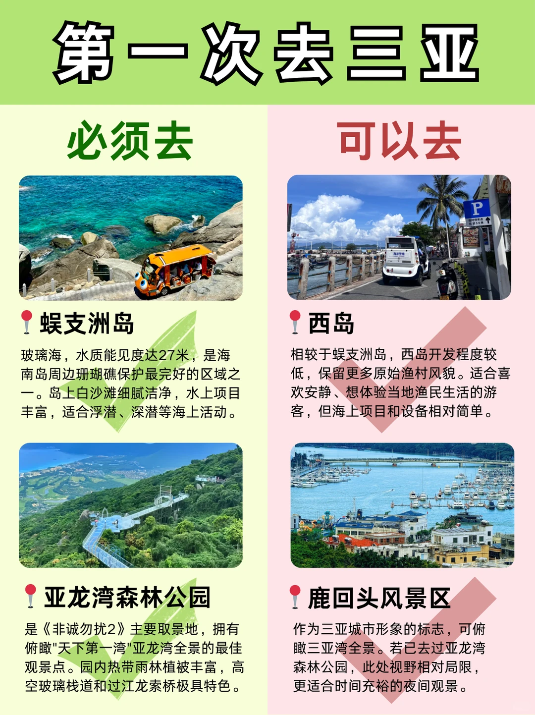 11-12月三亚旅游攻略‼️小白直接抄作业！