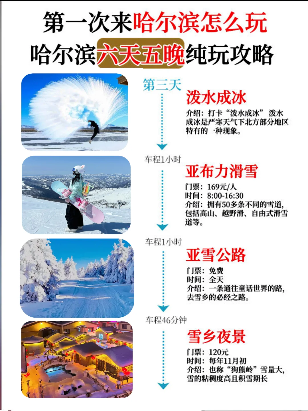 东北旅游攻略看完不后悔~到了哈尔滨怎么玩