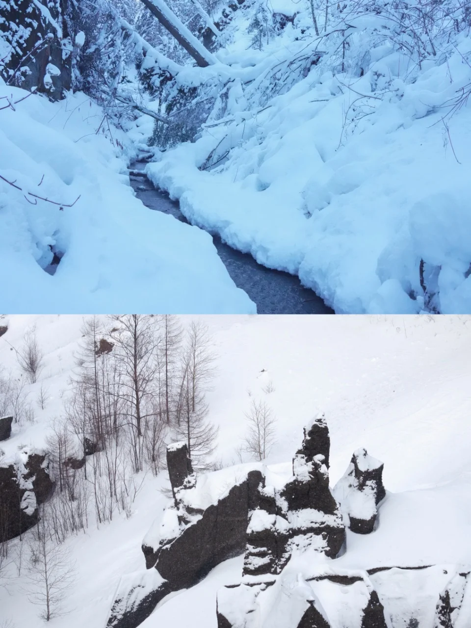 闺蜜旅行必看👭在雪谷拍出最美合影！！