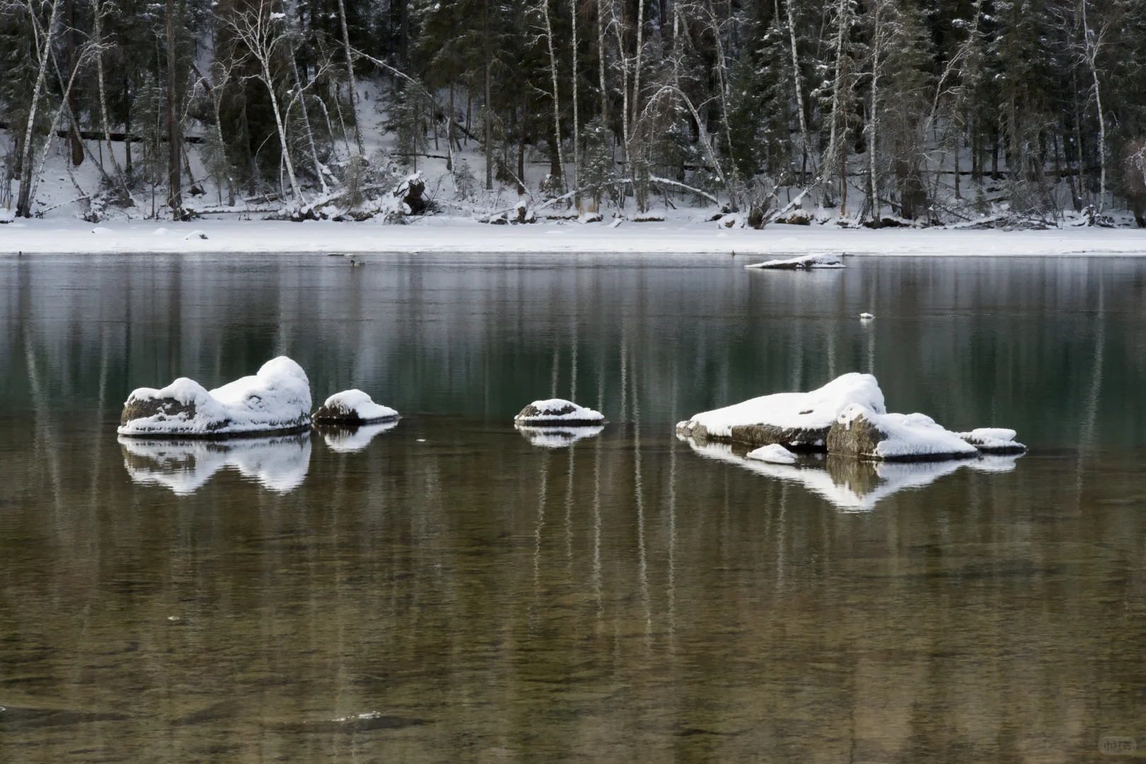 夕阳下的将军山、喀纳斯、白哈巴