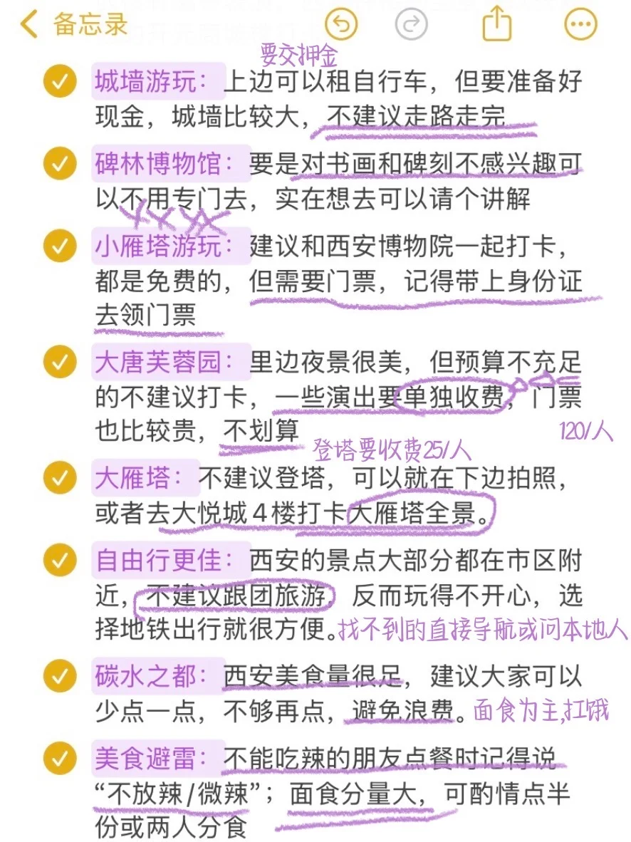 直接抄❗️J人做的西安旅游攻略太牛了🔥