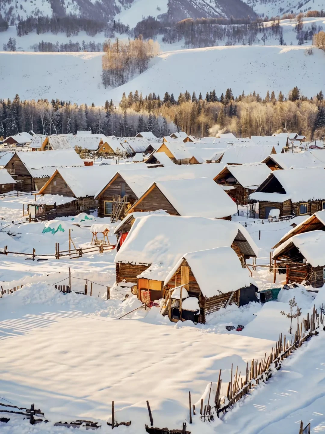 2k+来阿勒泰8日‼️冬天看梦幻雪景＋滑雪