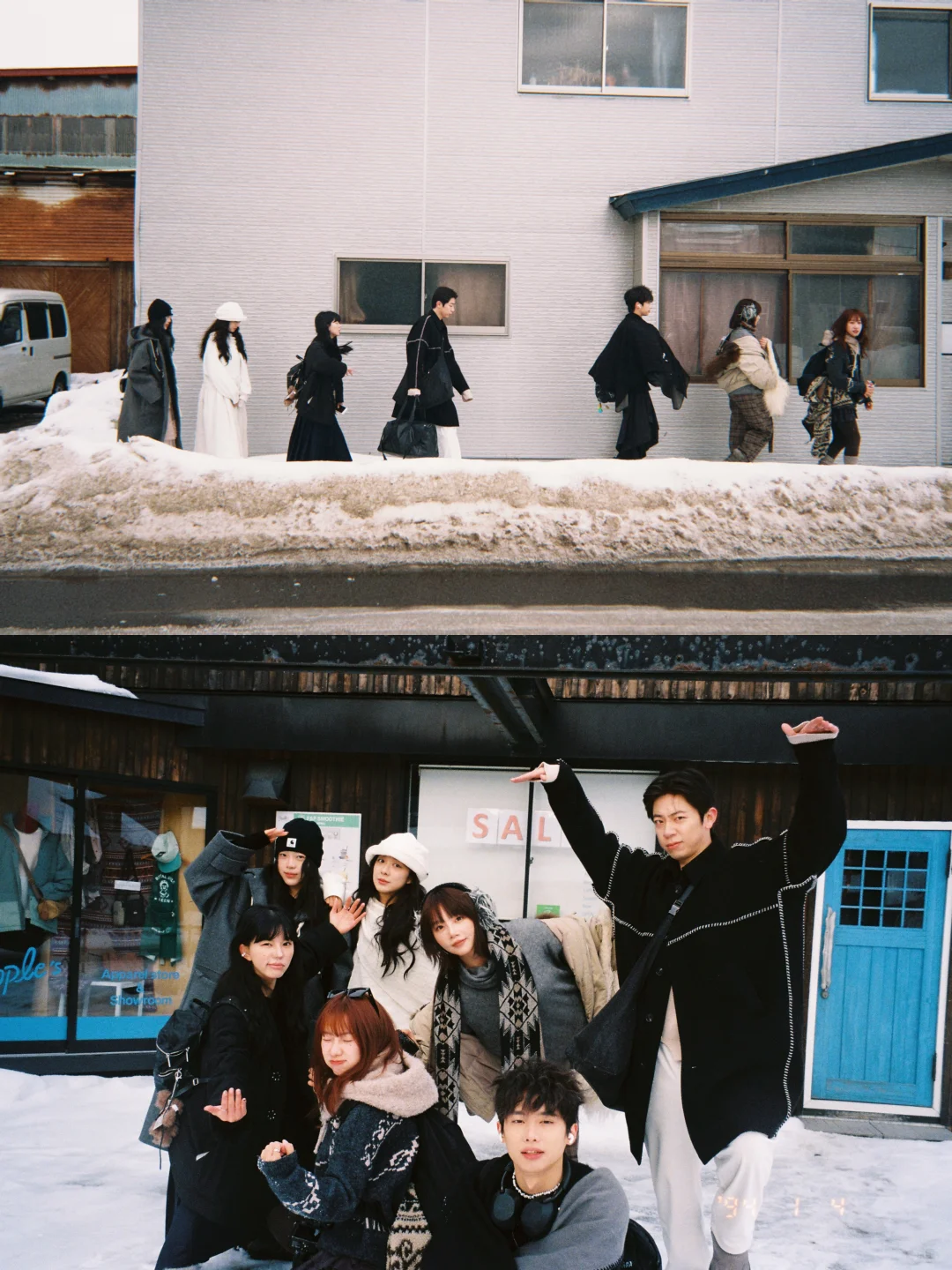 好喜欢这种氛围的旅游群像