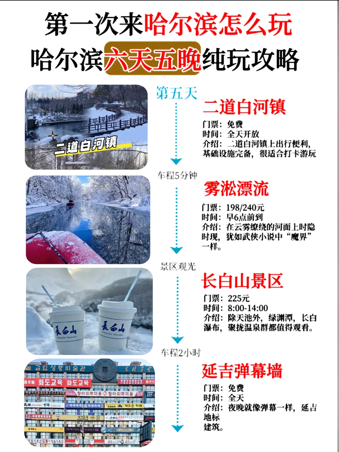 东北旅游攻略看完不后悔~到了哈尔滨怎么玩