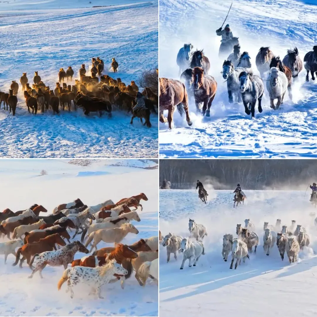 🌨️乌兰布统玩雪攻略｜雪国童话照进现实
