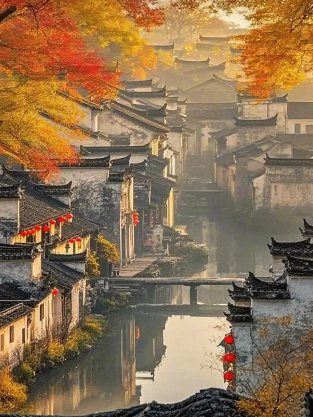 《国家地理》没骗人😭11~12月去徽州赏秋绝了