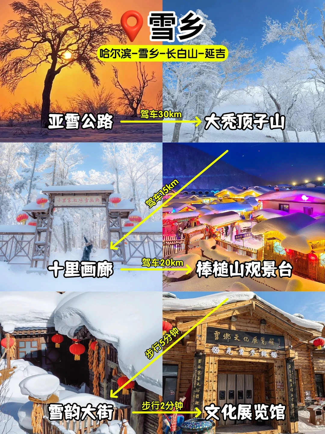 东北5天|哈尔滨→雪乡→长白山→延吉不绕