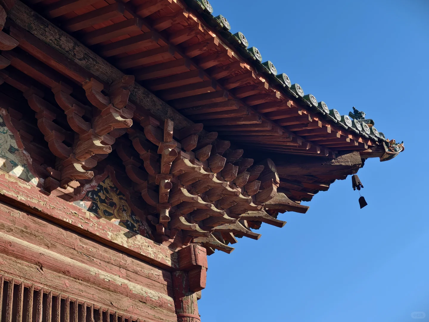 〔晋东北林路行〕阳高云林寺斗拱细节