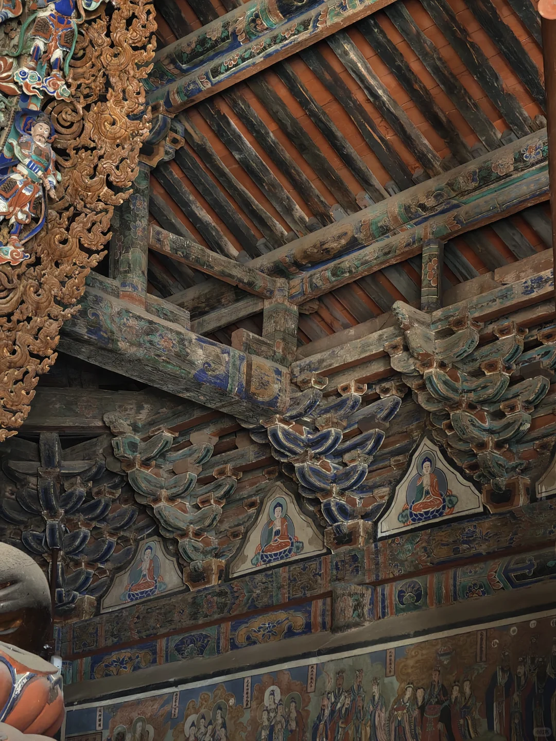 〔晋东北林路行〕阳高云林寺斗拱细节