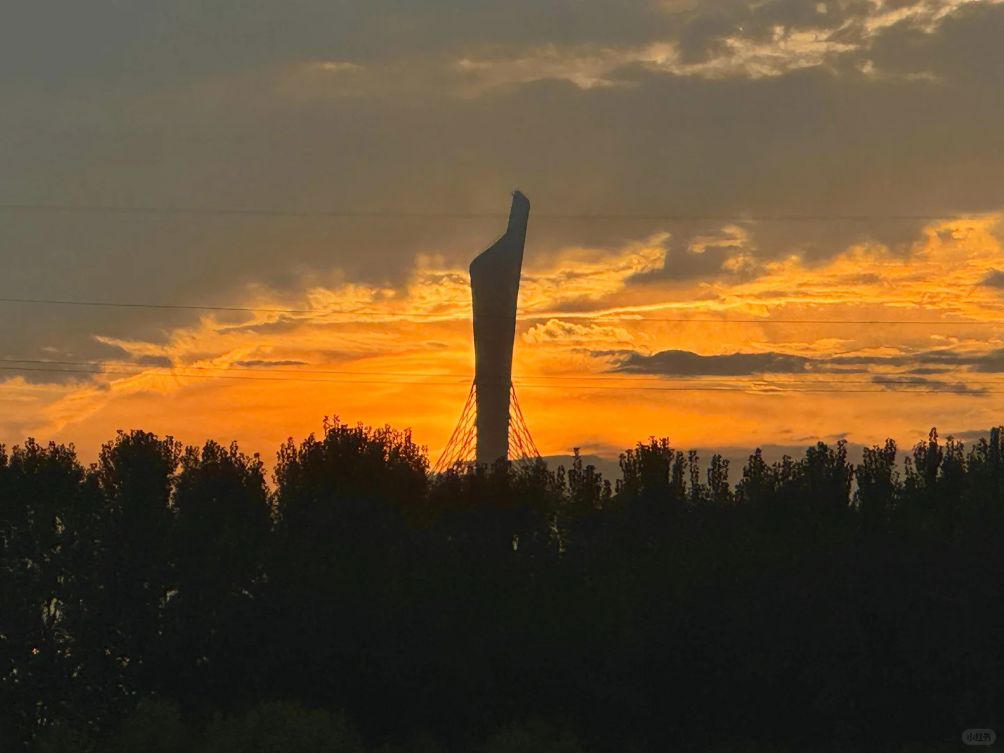 雨后的滹沱河太美啦🌇