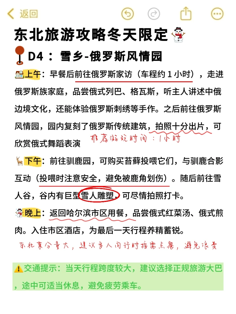 去东北前一定要看❗东北旅游攻略冬天限定