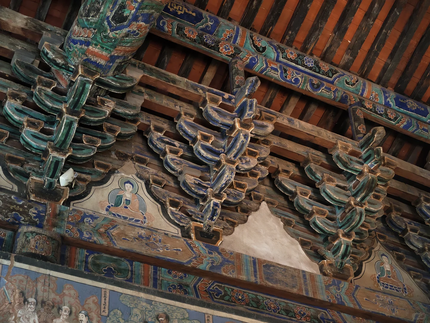 〔晋东北林路行〕阳高云林寺斗拱细节