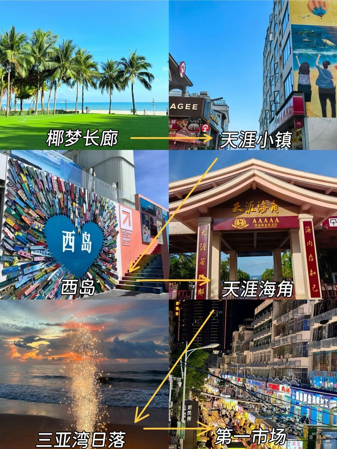 对自己的三亚旅游攻略！！满意到睡不着………